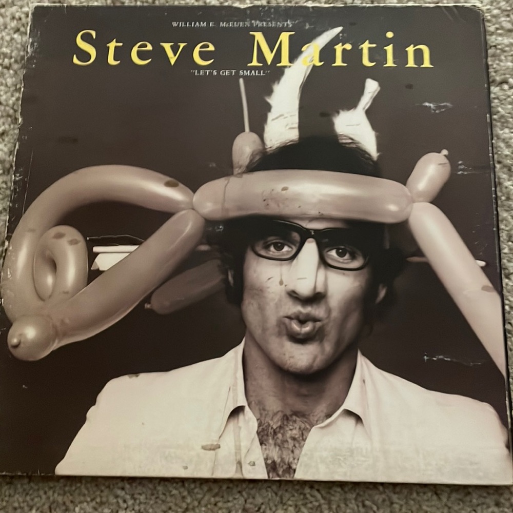 Steve Martin vinyl, original sleeve